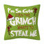 Greentown Cartoon Printed Christmas Pillow Cover Home Furnishings Cushion Sofa Pillowcase - Korvel