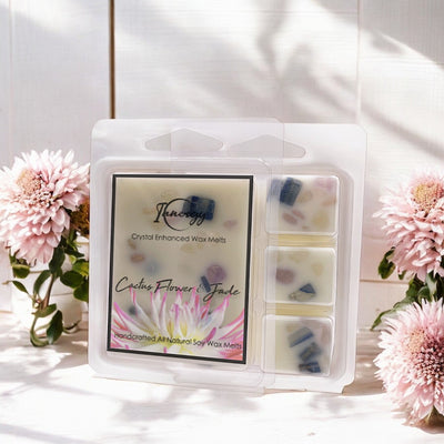 Dreamy Cactus Blossom & Jade Crystal Soy Wax Melts - Korvel
