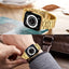 Suitable For Apple Watch S 3 4 5 iwatch S 7 8 9 Stainless Steel Metal Fine Steel Watch Chain With Five Beads - Korvel