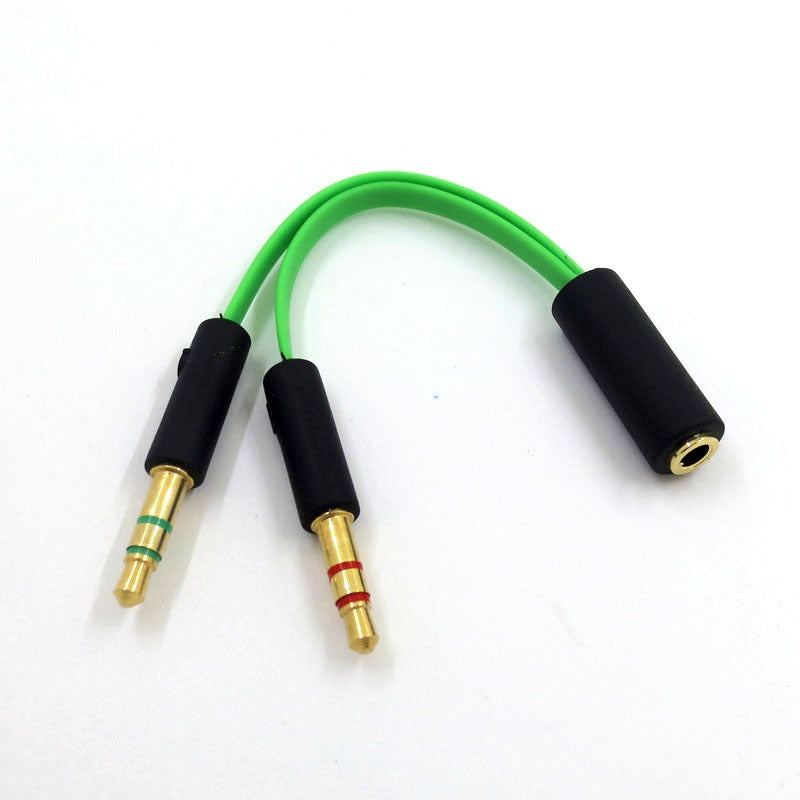 Razer-Compatible 2-in-1 Audio Splitter Adapter