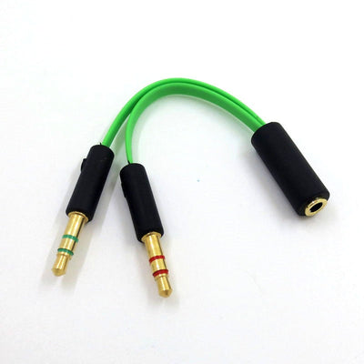 Razer-Compatible 2-in-1 Audio Splitter Adapter