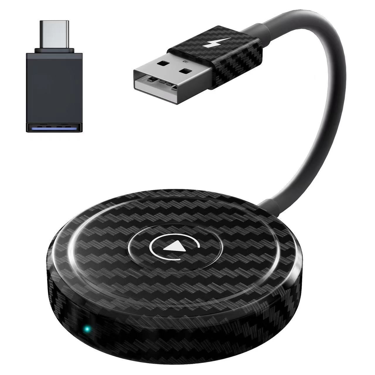 Adaptateur Android Auto filaire à sans fil pour Apple CarPlay