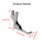 P369. Wedding dress fashion fabric. Bead-free fixed presser foot. - Korvel