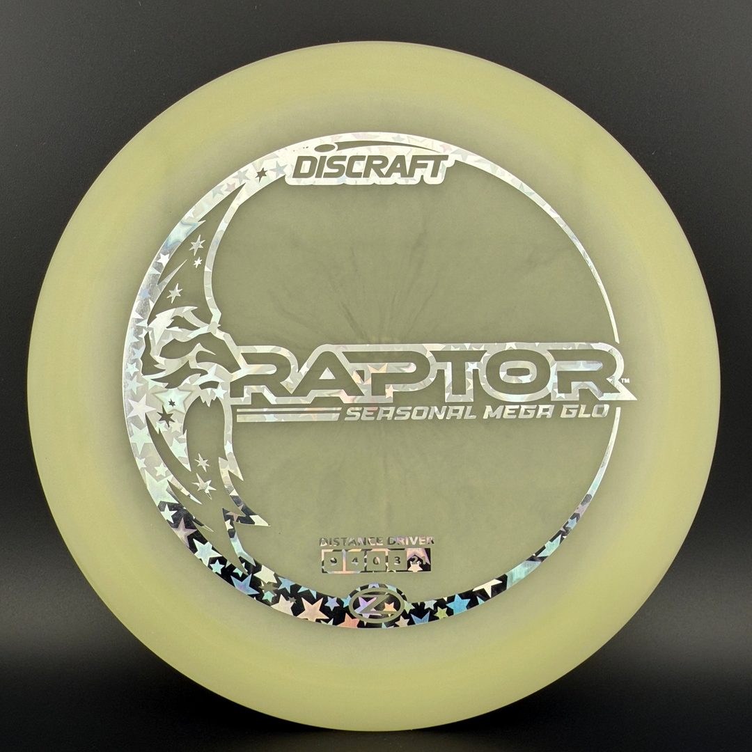 Mega Glo Raptor - Premium Glow Disc Golf Driver