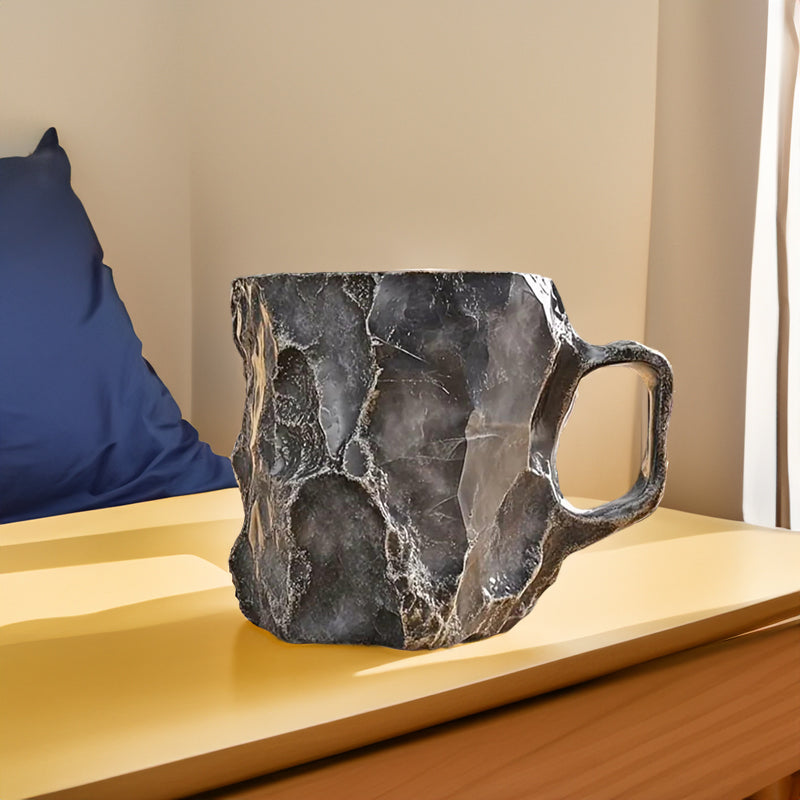 Healing & Spiritual Gifts: New Multi-Color Natural Mineral Crystal Mug. Colorful Crystal Christmas Mug for Coffee, Perfect for Festival. - Korvel