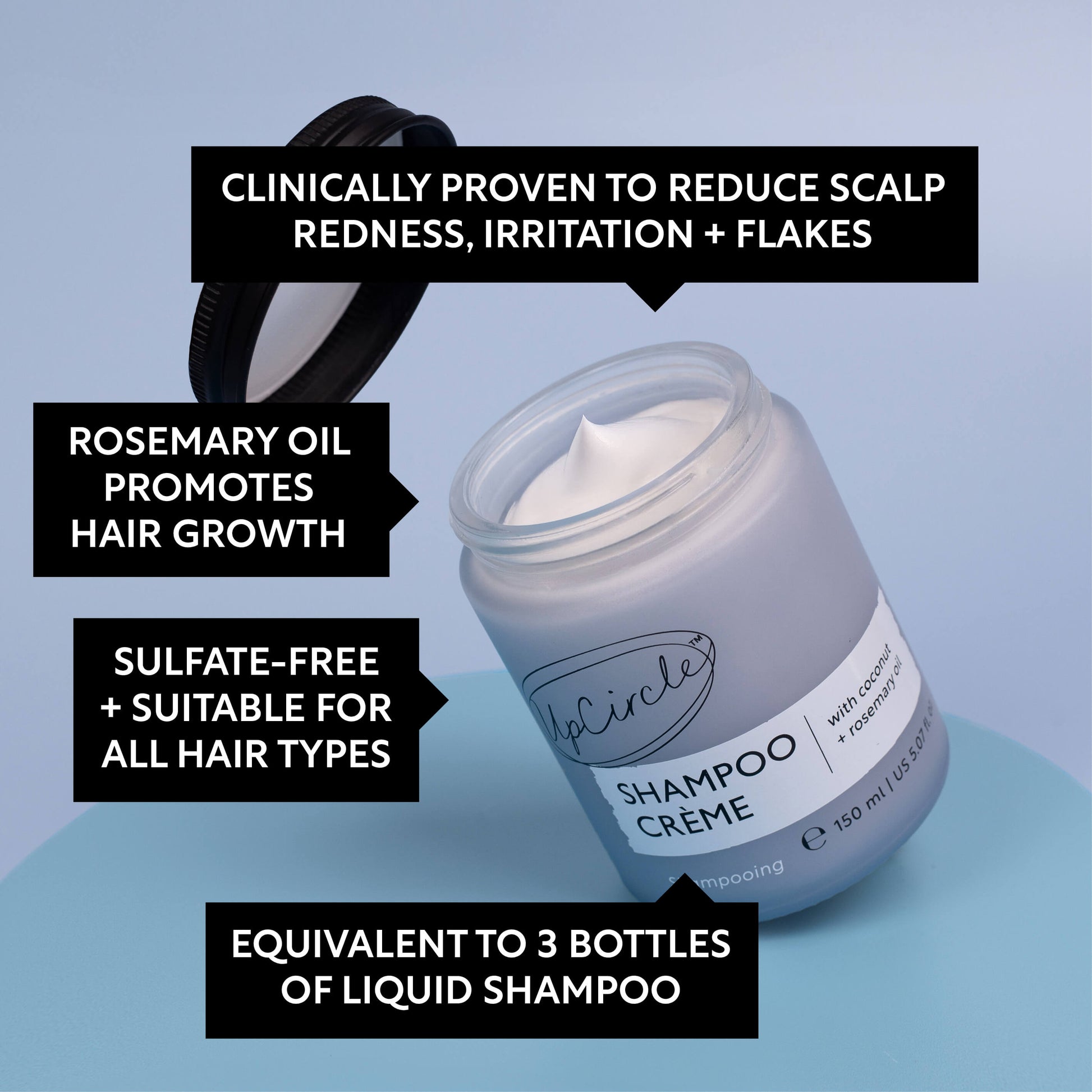 Shampoo Crème with Pink Berry Extract - Jumbo - Korvel