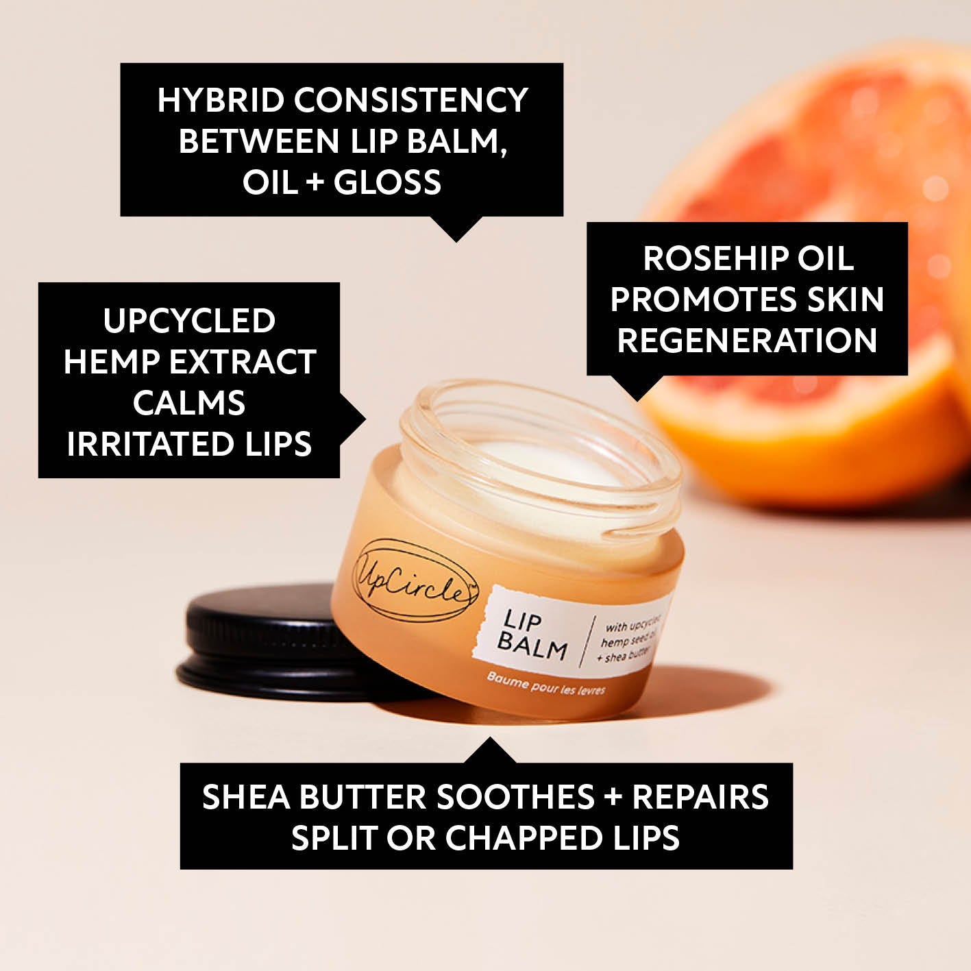 Lip Balm with Hemp Seed Oil - Korvel