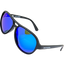 Lunettes de soleil Casino avec verres polarisés noir/bleu miroir