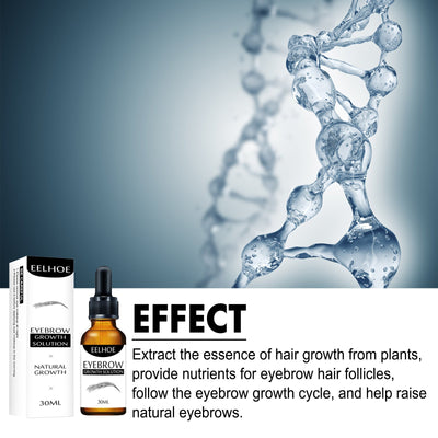 Eyebrow Liquid Eyebrow Black Thick Natural Essence Gentle Moisturizing Care Liquid Thick Eyebrow Nourishing Repair - Korvel