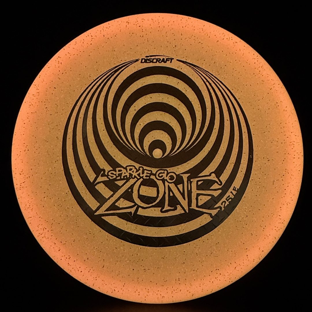 Z Glo Sparkle Zone - Ledgestone 2025 S3 Putter de Disc Golf