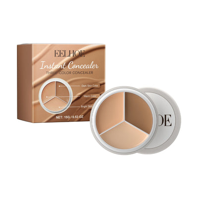 Three-Color Concealer for a Flawless Finish