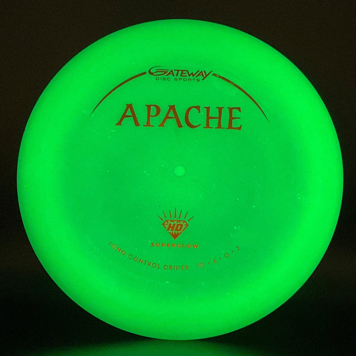 Controlador de Disco de Golf HD Superglow Metal Flake Apache