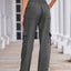 Premium Straight Denim Cargo Pants