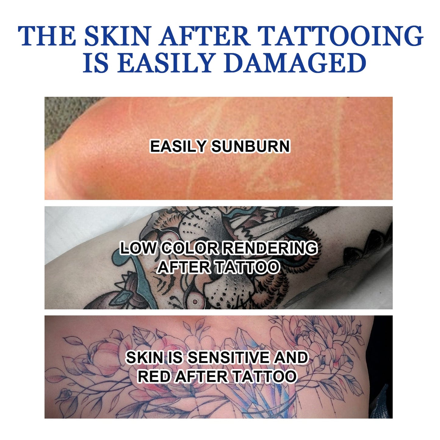 Gel de Cuidado de Tatuajes Premium para Iluminación y Reparación de la Piel