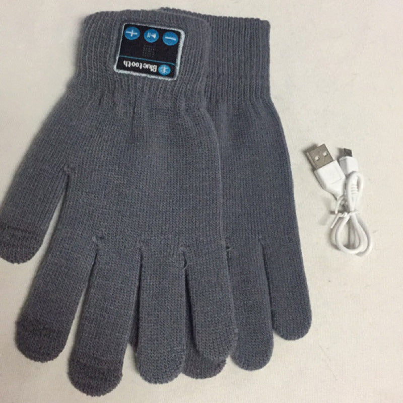 Guantes Inalámbricos de Invierno Bluetooth con Altavoces de Pantalla Táctil