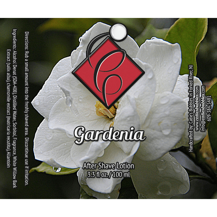Collection de rasage Gardenia de Catie's Bubbles