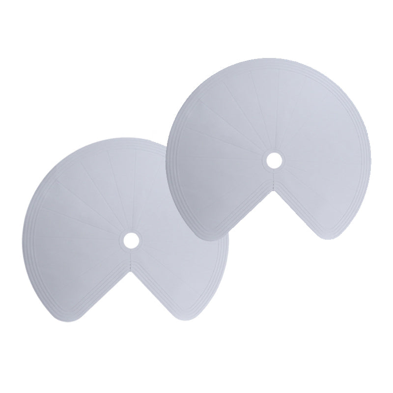 Lazy Susan Shelf Liner: Silicone Non-Slip & Thermal Protection (2pcs)