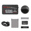 X5 Car HUD Head Up Display OBD II EOBD Automatic Matching Overspeed Warning System Projector Windshield Car Voltage Speed Alarm - Korvel