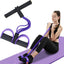 Six tube upgraded sit ups abdominal exercises yoga fitness tension rope multifunctional foot pedal stretcher - Korvel