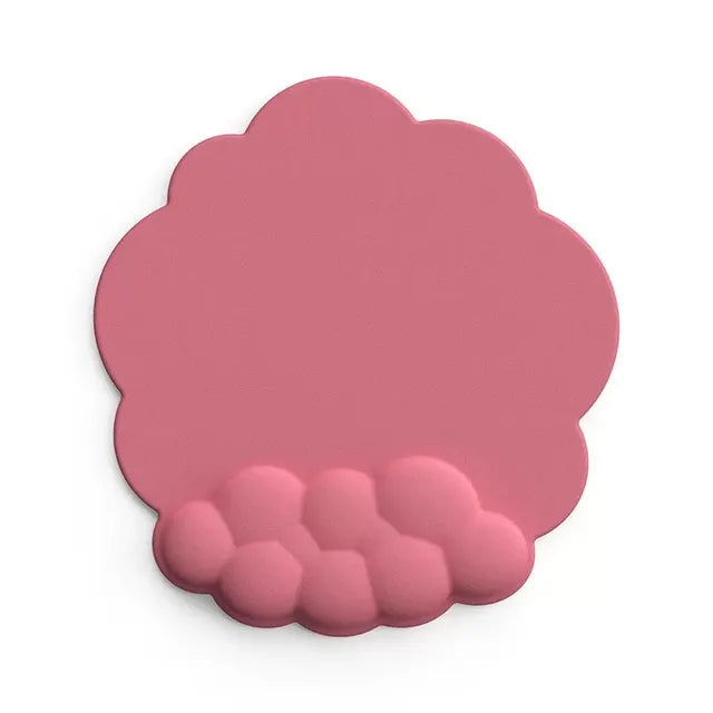Mouse pad with wrist rest keyboard cloud anti-slip memory foam desktop office gamer mouse wrist rest - Korvel