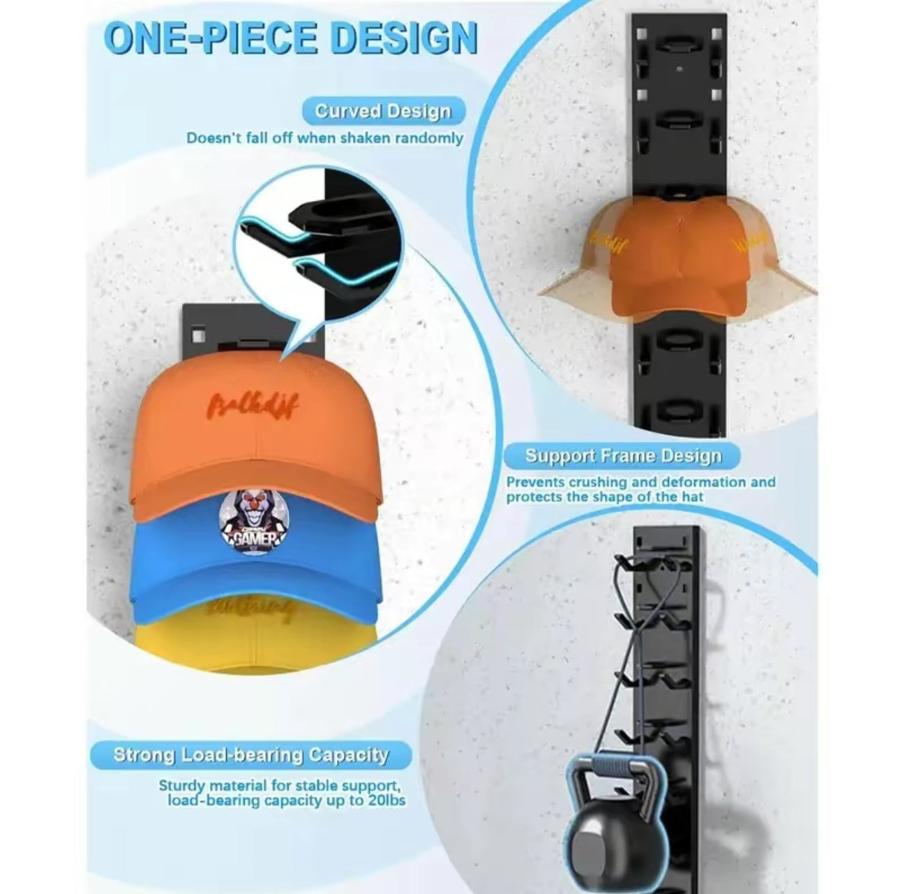 CapNest Wall Rack - Korvel
