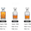 Crystal Glass Whiskey Decanter, Lead-Free, Luxury Barware, Wine Bottle, Home Party, 750ml - Korvel