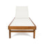 Summerland Chaise Lounge - White Mesh