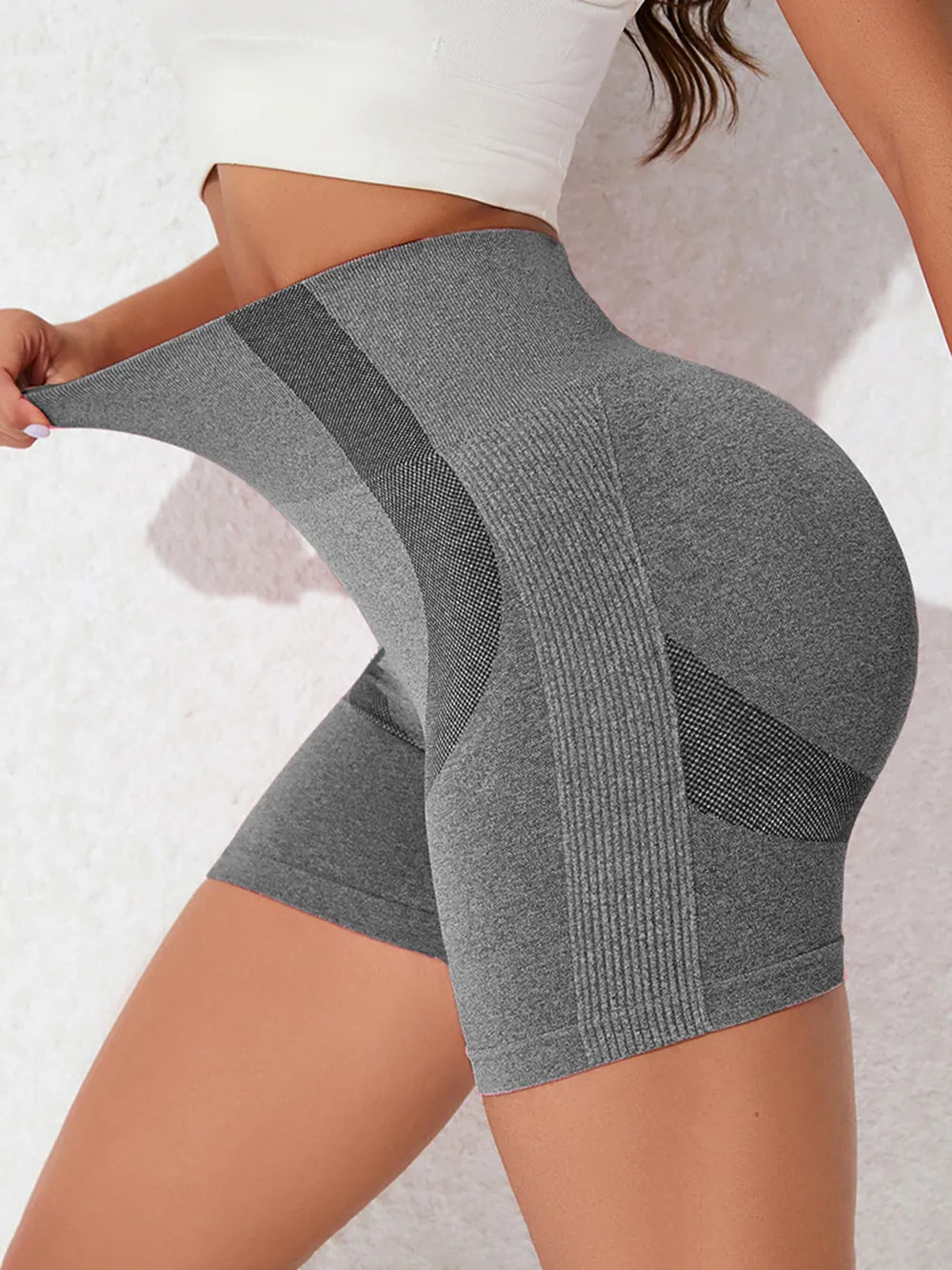 High Waist Active Shorts - Korvel