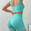 Scoop Neck Wide Strap Tank and Shorts Active Set - Korvel