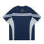 Color Block Splicing V-Neck Sports Short Sleeve T-Shirt Men's Letter Embroidery Breathable Quick-Dry Loose Casual Top - Korvel