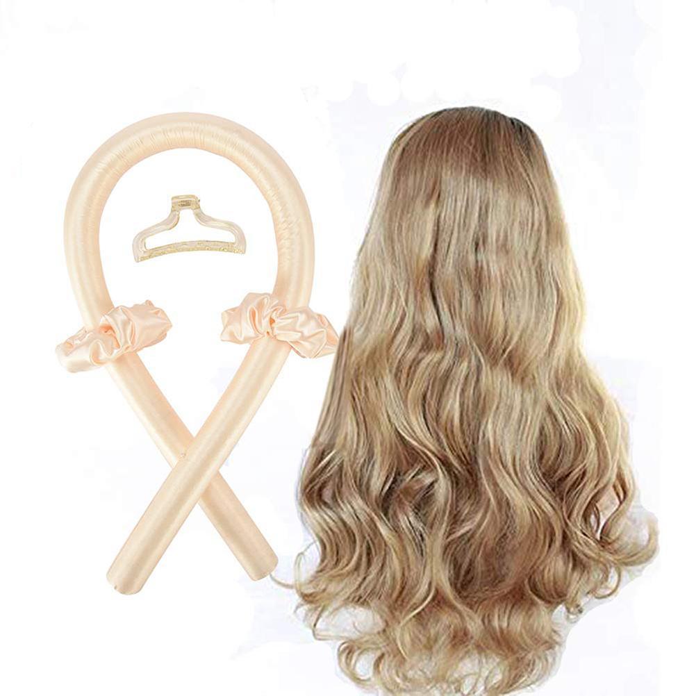 Heatless Curling Rod Headband No Heat Curls Ribbon Hair Rollers Sleeping Soft Headband Hair Curlers DIY Hair Styling Tools - Korvel