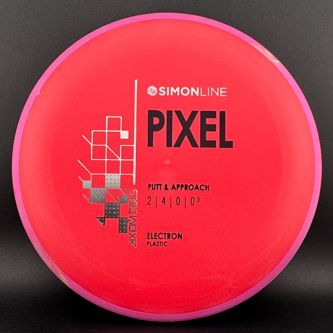 Medium Electron Pixel - Simon Line Disc Golf Putter