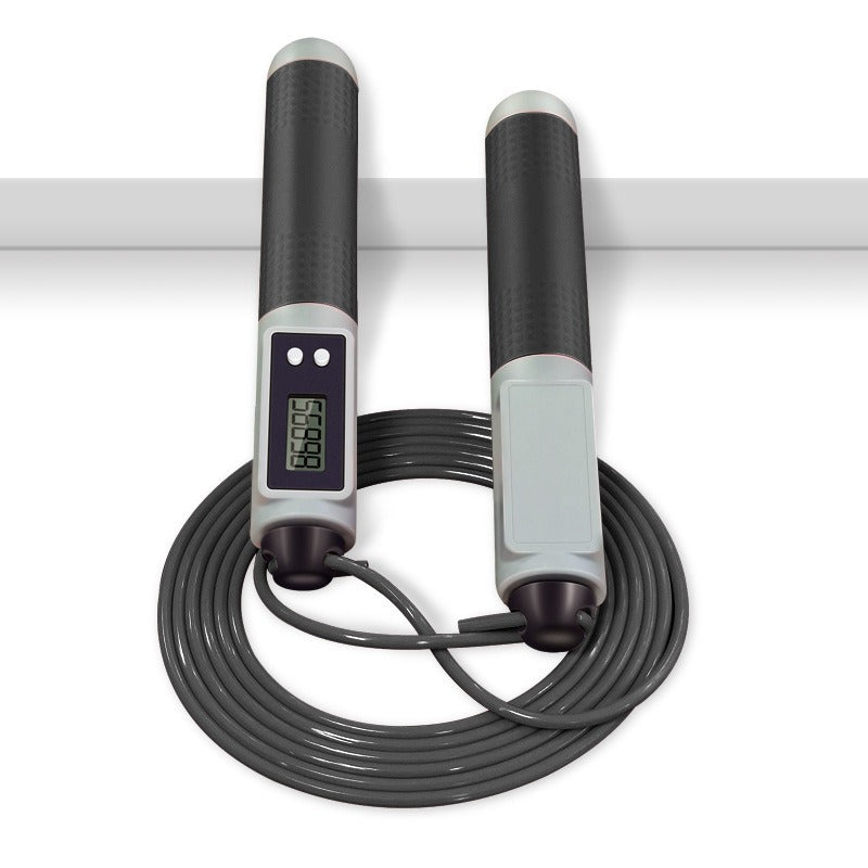 Cordless counting jump rope fitness burning fat sports professional fat reduction girls special indoor weight counting jump rope - Korvel