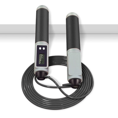 Cordless counting jump rope fitness burning fat sports professional fat reduction girls special indoor weight counting jump rope - Korvel