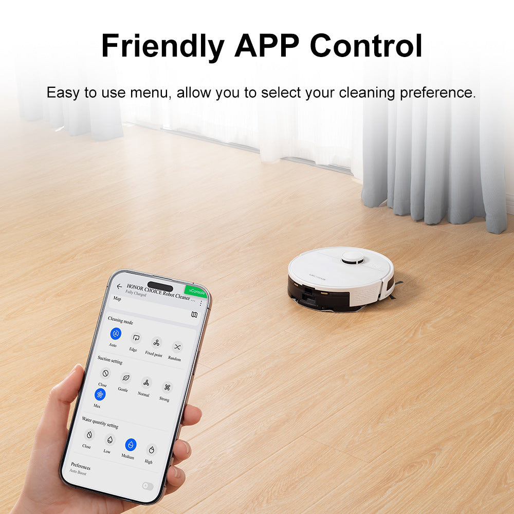 Intelligent 3-in-1 Vacuum Cleaner: Sweeping, Mopping & Washing