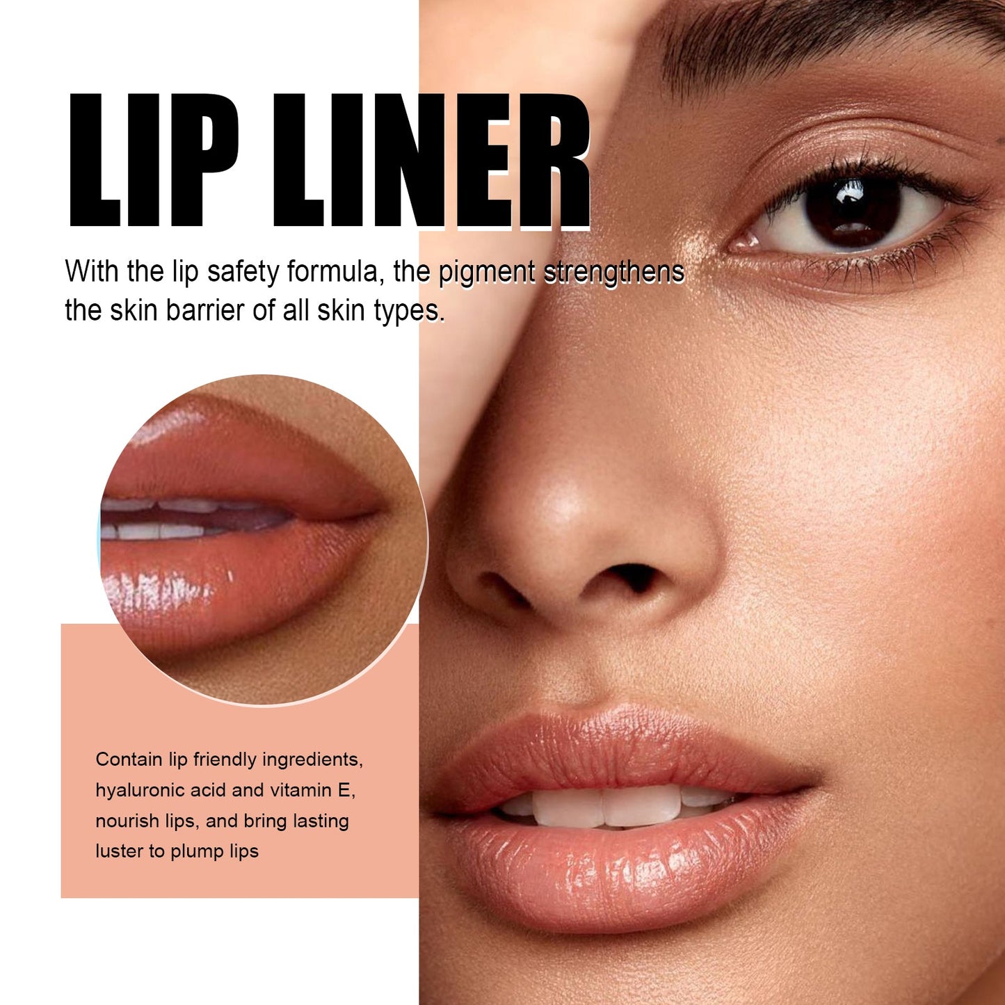 Peel Lip Liner - Waterproof & Non-Smudging Formula