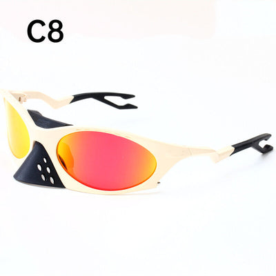 2025 Men's Outdoor Sunglasses: Y2K Cycling/Driving, Polarized, Windproof, INS Trendy - Korvel