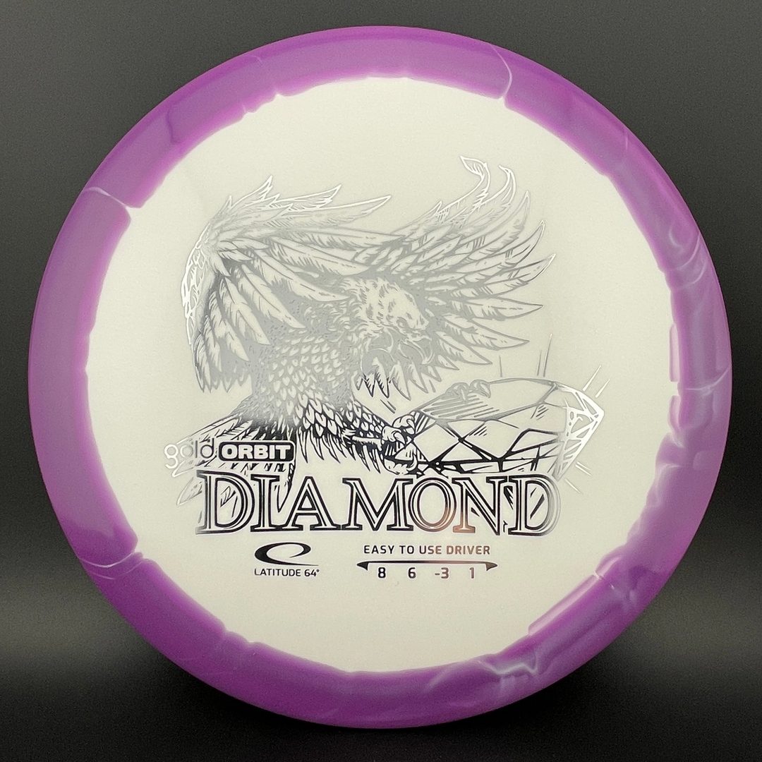 Disque de Golf en Diamant Gold Orbit