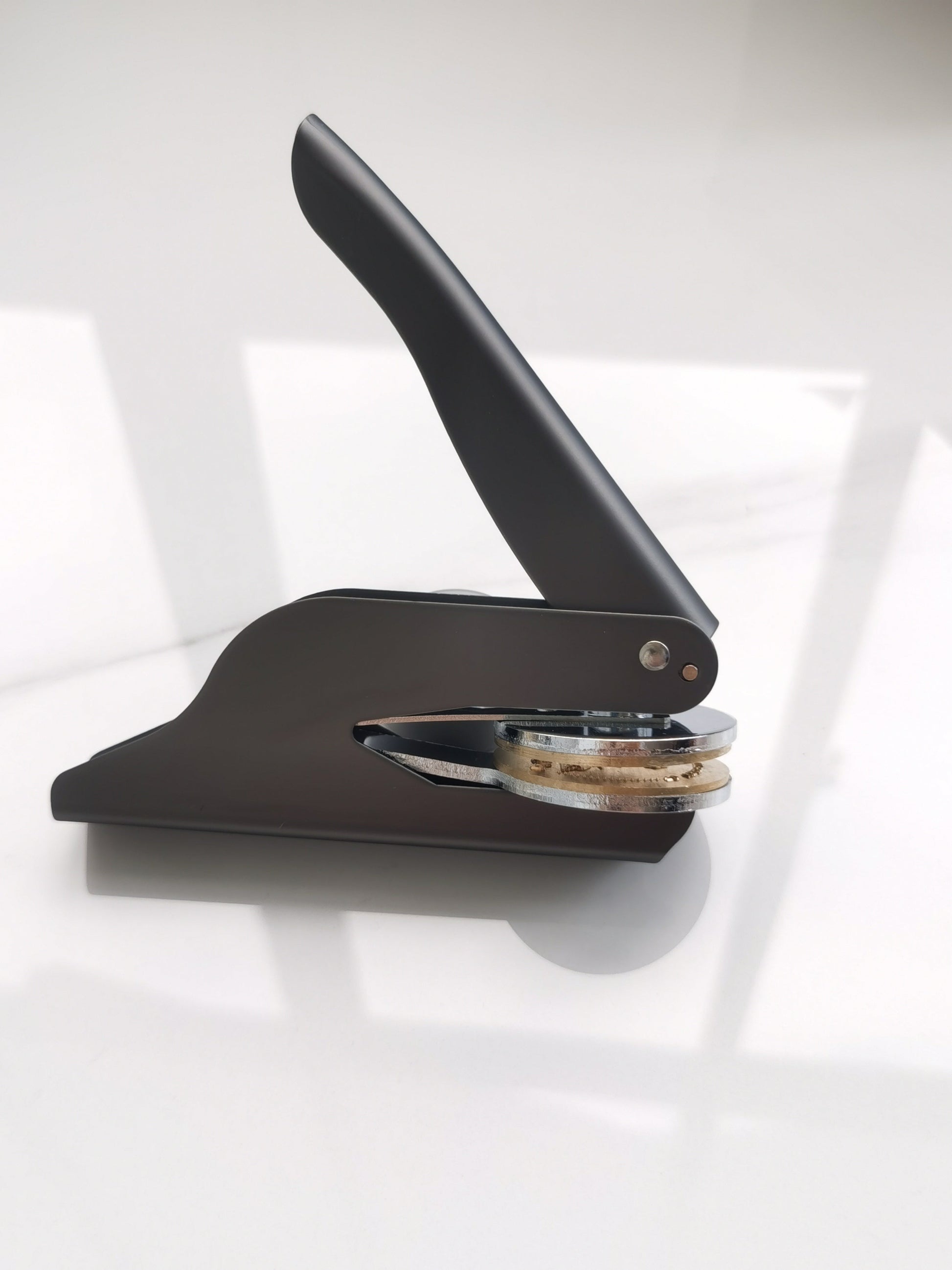 Handheld pliers with engraved steel stamp pattern logo embossed steel stamp embossing seal carving DIY - Korvel