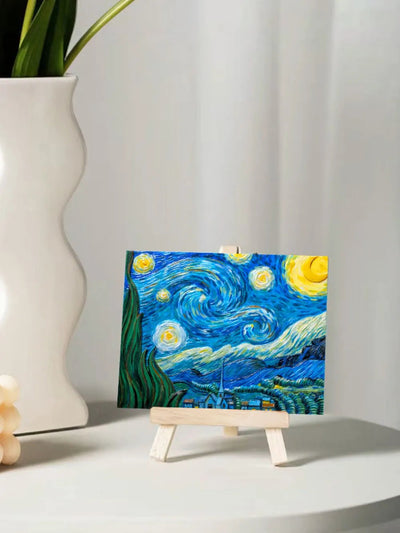 Relief Van Gogh's Starry Night DIY 3D Oil Painting Kit - Korvel
