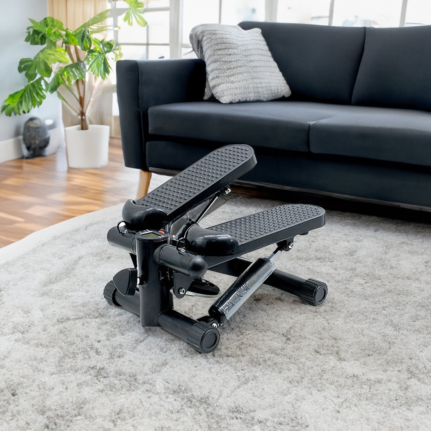Premium Mini Stepper - 300 LBS Capacity with LCD Monitor