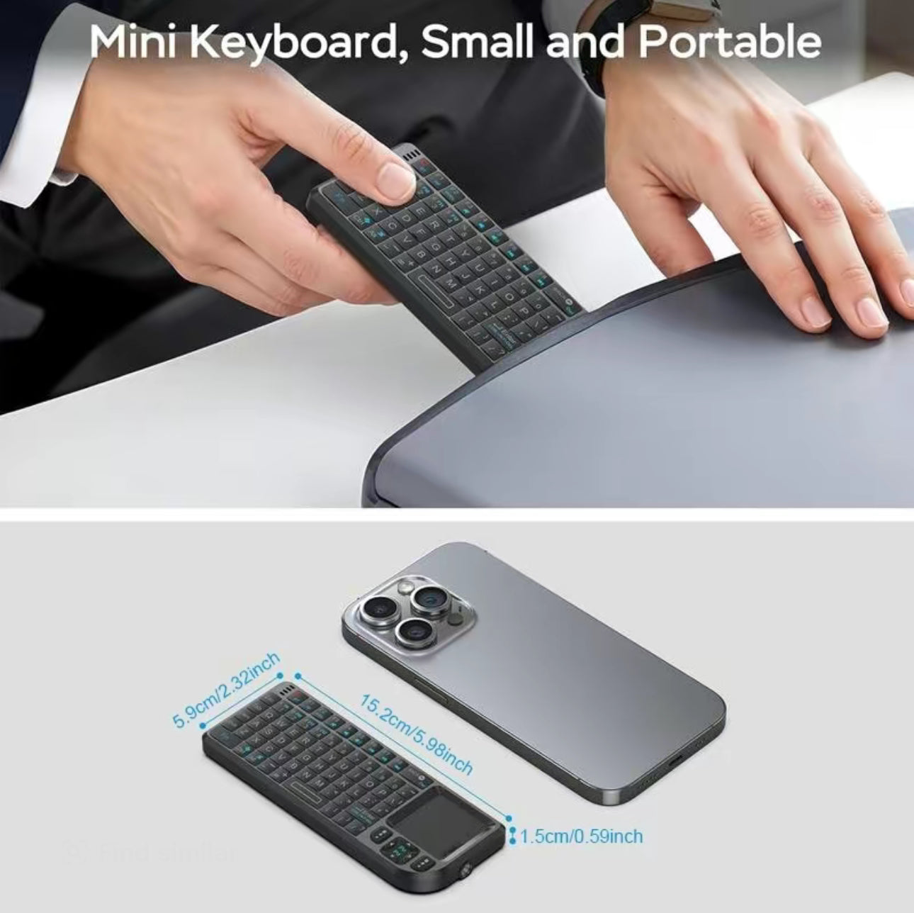 KeyGlow Mini Keyboard - Korvel