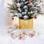 Light Gold Christmas Ball Ornaments - 3cm Set of 33