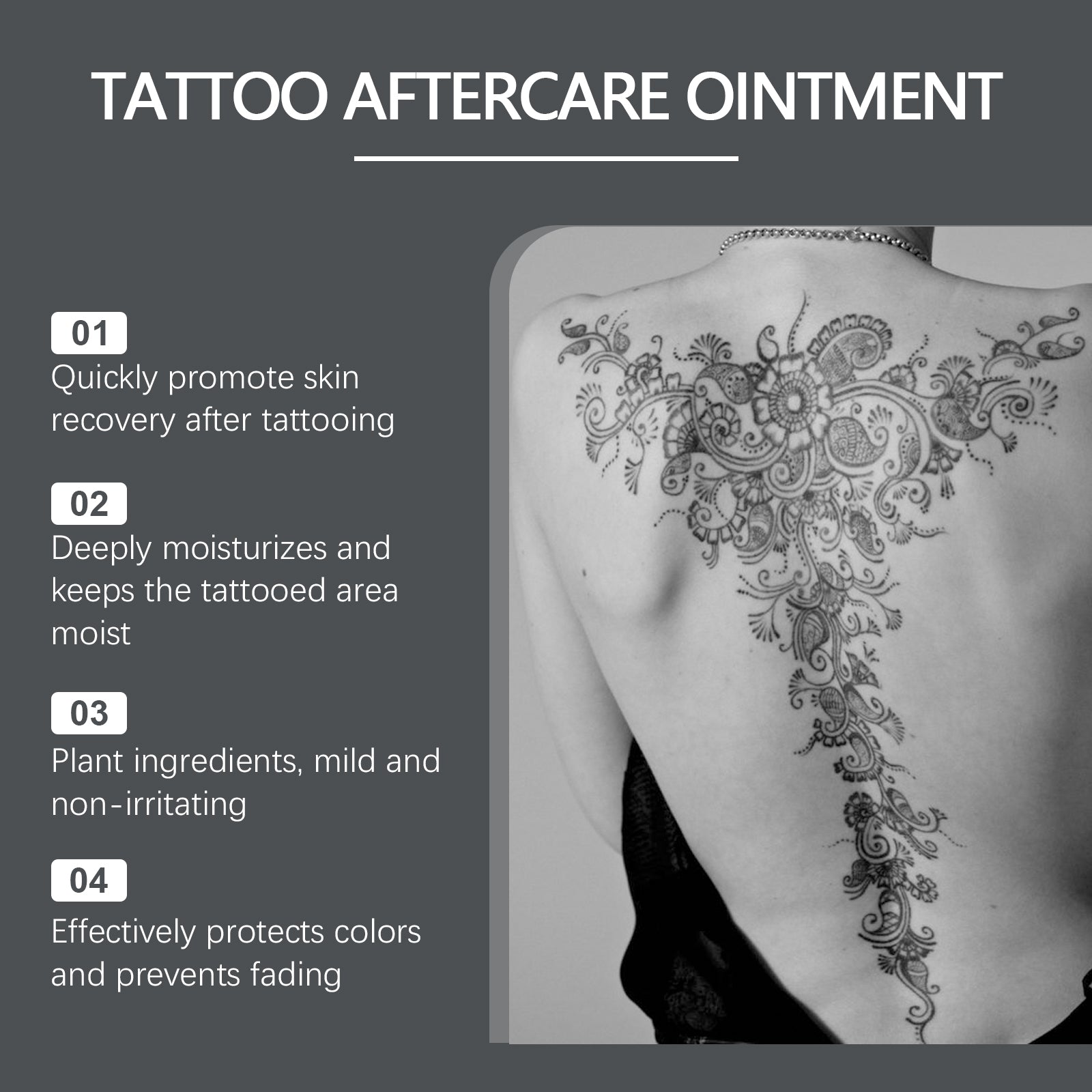 Tattoo Care Cream Gently Cleanses Skin Tattoo And Moisturizes Body Skin Tattoo Care Cream - Korvel