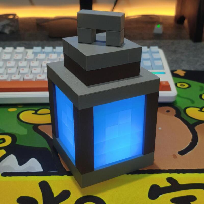 Pixel wall night light, USB hanging torch, bedroom/gaming/kids' room decor. - Korvel