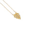 Elegant Roman Retro Flag Design Pendant Necklace