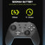Private Model Adhesive Switch Wireless Bluetooth Controller with Vibration 6-Axis Sensory Switch Pro Gaming Controller - Korvel