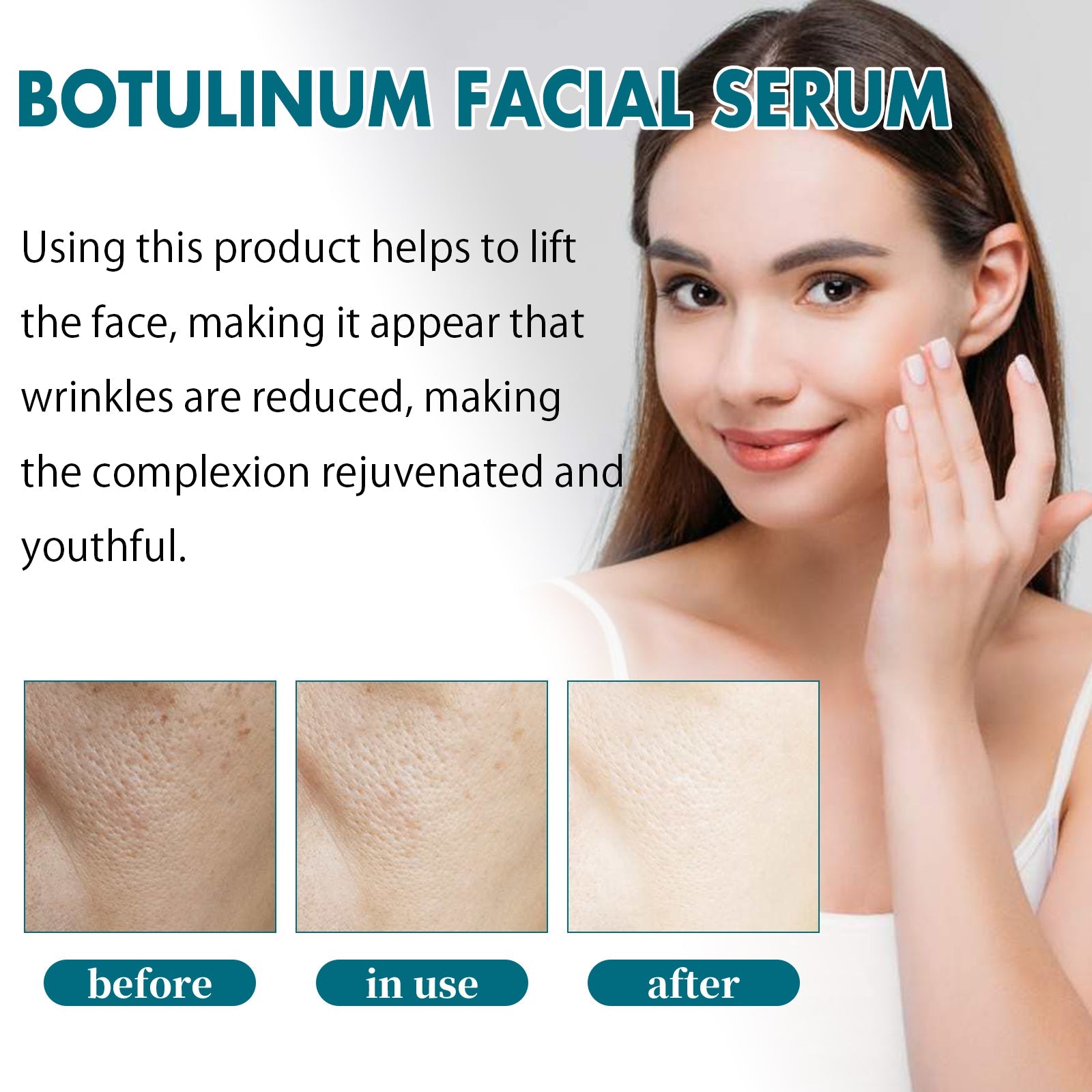 B5 Face Capsule Essence Reduces Fine Lines, Lifts Sagging, Firming And Moisturizing Face - Korvel