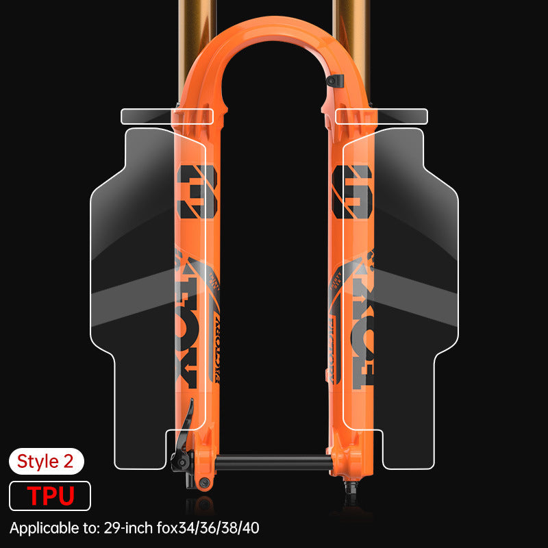 Autocollants de protection pour fourche de vélo premium