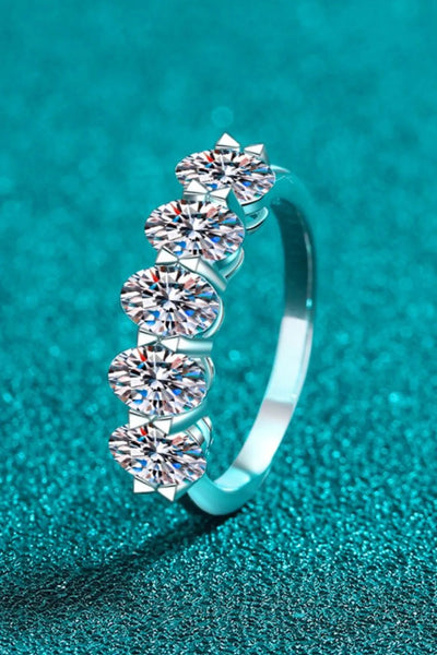 2.5 Carat Moissanite 925 Sterling Silver Ring - Korvel